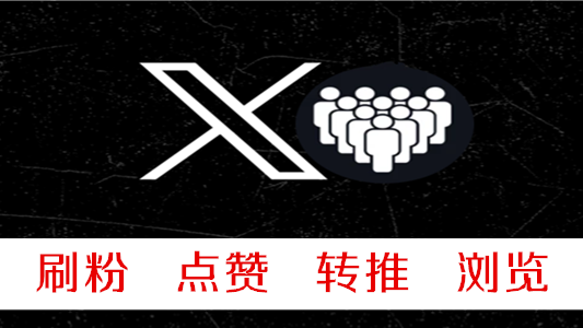 推特刷粉1000粉/200元低掉率可刷点赞转贴等