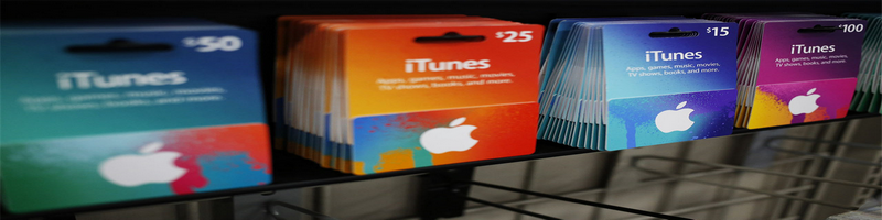 全球苹果iTunes GIft card零售批发
